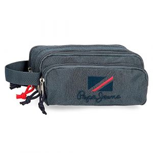 Pepe Jeans Kay Bleu Etui 22x10x9 cms Polyester