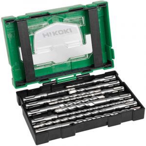 Image de Hikoki 40030030 SDS-Plus Foret marteau cassette 10 pieces
