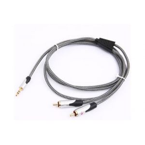 JVC Cable audio JACK 3,5MM/2RCA 3M