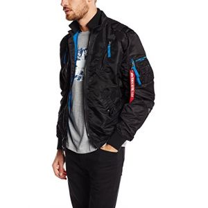 Image de Alpha Industries Falcon II, Blouson Homme, Schwarz