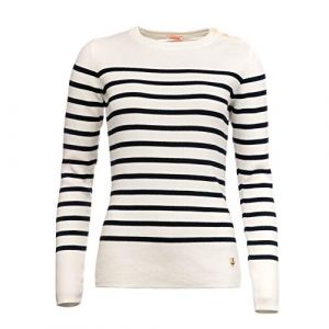 Image de Armor Lux Pull Marin ''groix'' Femme Par Pull Marin ''groix'' Femme Par Blanc