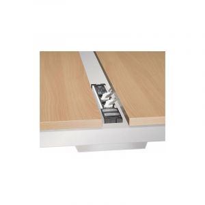 Goulotte p e câbles horizontal Team line blanc