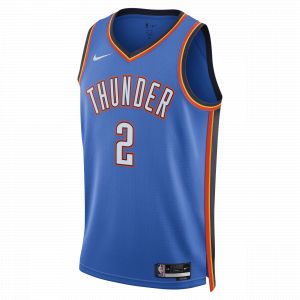 Nike NBA OKLAHOMA CITY JERSEY signal blue/alexnr, Apparel, en bleu, taille: L - Couleur bleu - Taille L