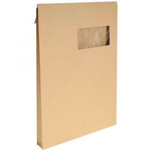 Image de Gpv 39626 - Sac à soufflet Pack'n Post 229x324x30, 120 g/m², coloris brun - paquet de 50