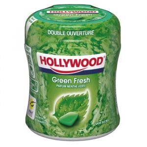 Hollywood Green Fresh - 60 dragées parfum menthe verte