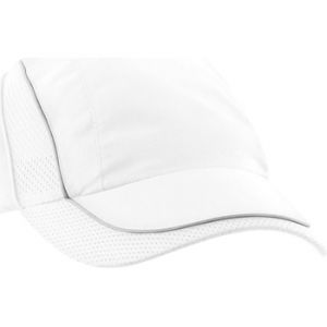 Beechfield - Lot de 2 casquettes de baseball - Adulte (Taille unique) (Blanc) - UTRW6744