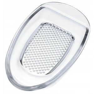 R&acirc;pe &agrave; Pomme en Verre, l'Accessoire Id&eacute;al pour Pr&eacute;parer de D&eacute;licieuses Pur&eacute;es de Fruits ou de L&eacute;gumes pour B&eacute;b&eacute;s, Outil de Cuisine Ovale (22 cm)