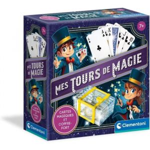 Clementoni 52574 - Mes tours de magie - Cartes magiques et coffre-fort