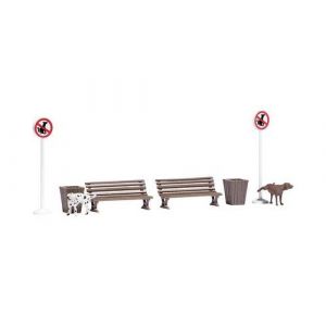 Busch Chiens pincelant H0 7895
