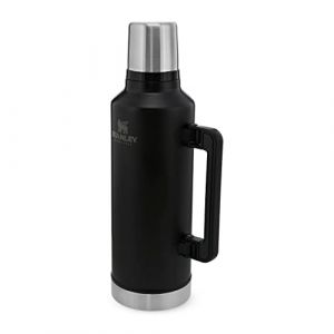 Stanley Classic Legendary Thermos 2.3L - Maintient la Temp&eacute;rature 45h (Chaud/Froid) - Bouteille Isotherme - Sans BPA - Gourde Isotherme en Acier I xydable - Gourde I x - Matte Black Pebble