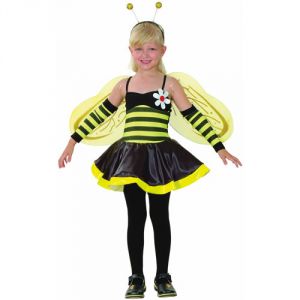 Image de D&eacute;guisement abeille robe &agrave; bretelle