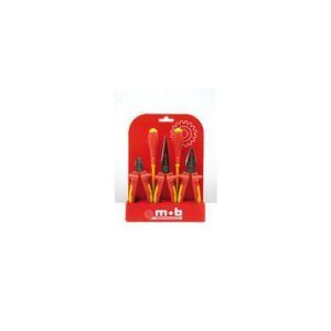 Image de Mob 0000972101 - Multi-pack électricien (3 pinces + 2 tournevis isolés)