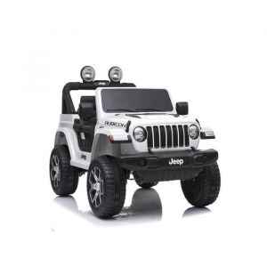 Children's Electric Car Scrabble Junior White