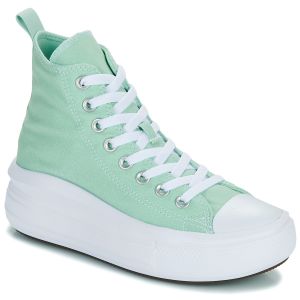 Converse Baskets montantes enfant CHUCK TAYLOR ALL STAR MOVE PLATFORM Vert - Taille 39,37 1/2,38 1/2