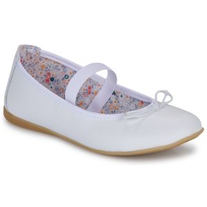 Pablosky Ballerines enfant LEYRE Blanc - Taille 31,32,33,34