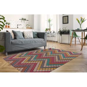 Prix Tapis Tiss&eacute; Imprim&eacute; Primavera Multicolore 200 x 290 cm