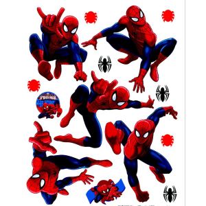 Stickers g&eacute;ant Spiderman Postures