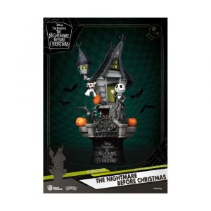 Abysse Corp Beast Kingdom Toys L'étrange Noël de Mr. Jack - Diorama D-Stage Jack's Haunted House 15 cm DS-035