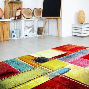 Abc Tapis coloris assortis rectangulaire, l.200 x L.200 cm Gallery f