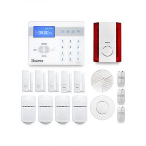 Tike Securit&eacute; Alarme maison sans fil ICE-Bi22 Compatible Box internet et GSM
