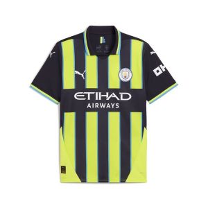 Puma Manchester City Maillot Extérieur 2024/25, pointure X-Large - ['Noir', 'Jaune'] - Taille X-Large