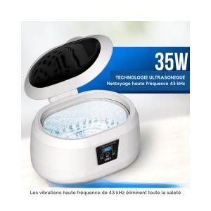 Nettoyeur &agrave; ultrasons, Strex, Appareil de nettoyage, 600mL