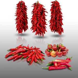 Image de Lot de 100 graines à semer - Le Grenier d' Abondance - Fan de Piments - 4 sachets individuels