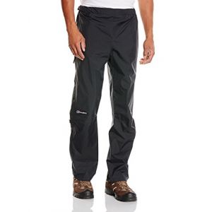 Berghaus Pantalon Paclite en Goretex Homme Jambe Normale, Noir, XL (37-39") / Standard (31")