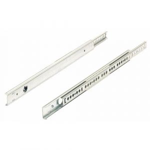 Image de Hettich PAIRE DE COULISSES KA 270/1 TIROIR 230-350MM 25155 MONTAGE RAINURE -