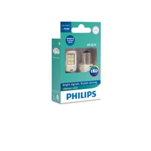 Image de Philips 2 ampoules premium LED P21W blanc