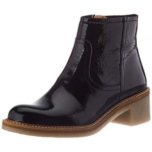 Kickers OXYBOOT, Bottine Femme, Noir Vernis, 38 EU