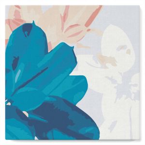 Mini peinture au numéro : Feuilles de Caoutchouc - toile tendue sur chassis