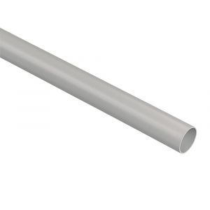 Image de Wavin Tube descente gouttière DN50 - PVC - Gris clair - L.2m