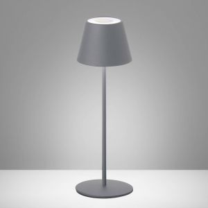 Easy by FHL Cosenza Lampe de table LED sur batterie, RVBB, avec variateur, 850212,