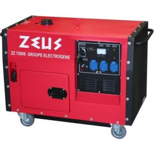 Groupe électrogene ZEUZ Silencieu 6000 W Démarrage électrique