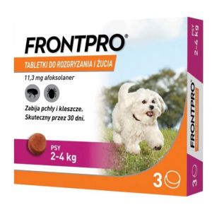 Frontier Comprim&eacute;s FrontPro pour chiens de 24 kg 3 x 11 mg