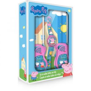 Coffret talkie-walkie + montre - KIDS LICENSING - Peppa Pig - Des 3 ans