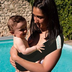 Néobulle Aquabulle Porte Bébé d'Appoint Activités Nautiques - Noir L