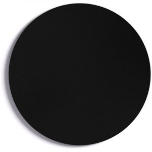 ALLboards Tableau magnétique ROND noir – diamètre 80 cm – panneau magnétique sans cadre