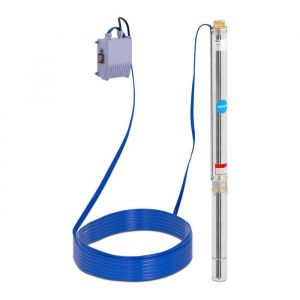 Pompe immergée pompe de puits submersible refoulement - 3 780 l/h - 750 Watts