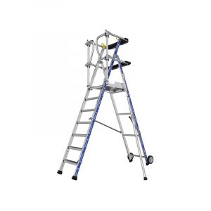 Tubesca Plate-forme roulante sherpamatic garde-corps portillon 7 1 pi&egrave;ce(s) roulante plate-forme roulante sherpamatic 7 marches 28.6 kg 3.64 m 150 kg 2.68 m -