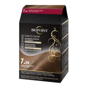 Biopoint Orovivo 7.04 biondo naturale ramato - Colorants pour cheveux