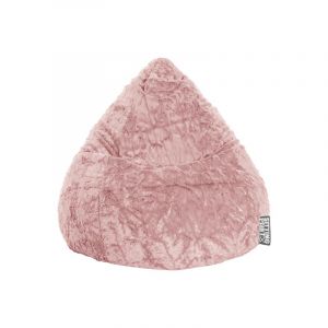 Sitting Point - Pouf Fluffy l Vieux Rose - Vieux Rose