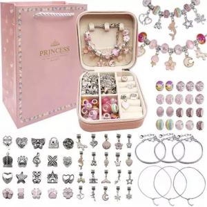 KIT DE FABRICATION DE BRACELETS ET COLLIERS COFFRET CADEAU CRÉATIF DE CRÉATION