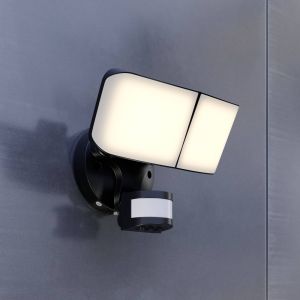 Led Applique Murale Solaire 'Omino' - noir, blanc