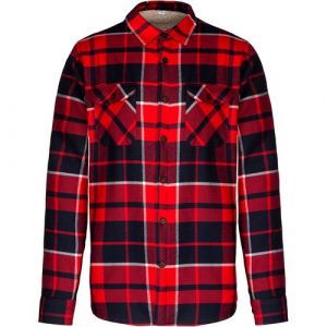 Kariban Chemise SHERPA - Homme (L) (Rouge/ Bleu) - UTPC3406