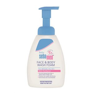 Sebamed Baby Wash lo&ccedil;&atilde;o de limpeza muito suave para corpo e cabelo 400 ml
