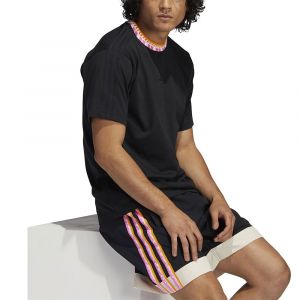 Adidas Originals T-shirt à Manches Courtes Rib Detail M Black