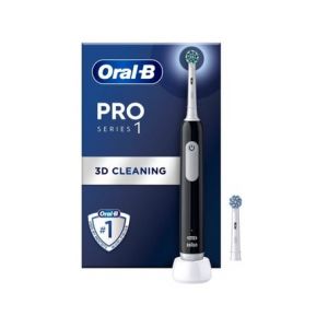 Image de Oral-B Pack Pro Series 1 Brosse Dents Noir + Recharge