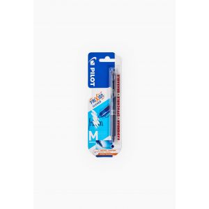 Pilot Stylo Effaçable Ball Clicker - Pointe Moyenne - Bleu - Le Stylo Effaçable